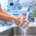 Clinical Handwashing in Blue Scrubs
