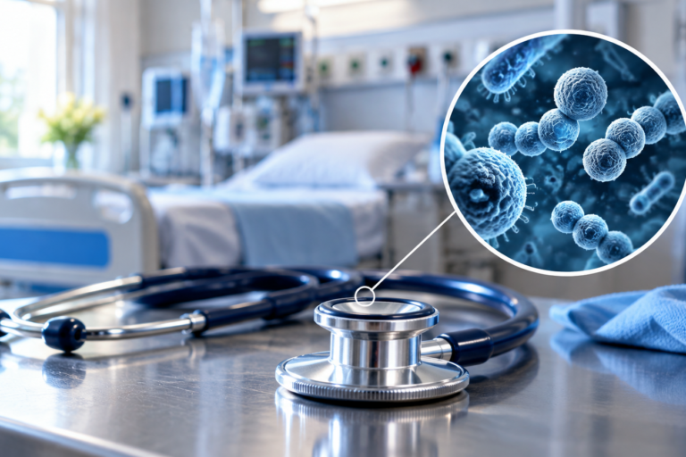Contaminated Stethoscope in Hospital Setting