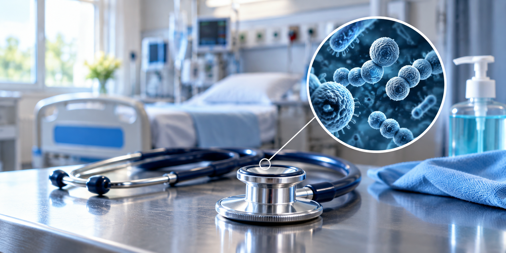 Contaminated Stethoscope in Hospital Setting